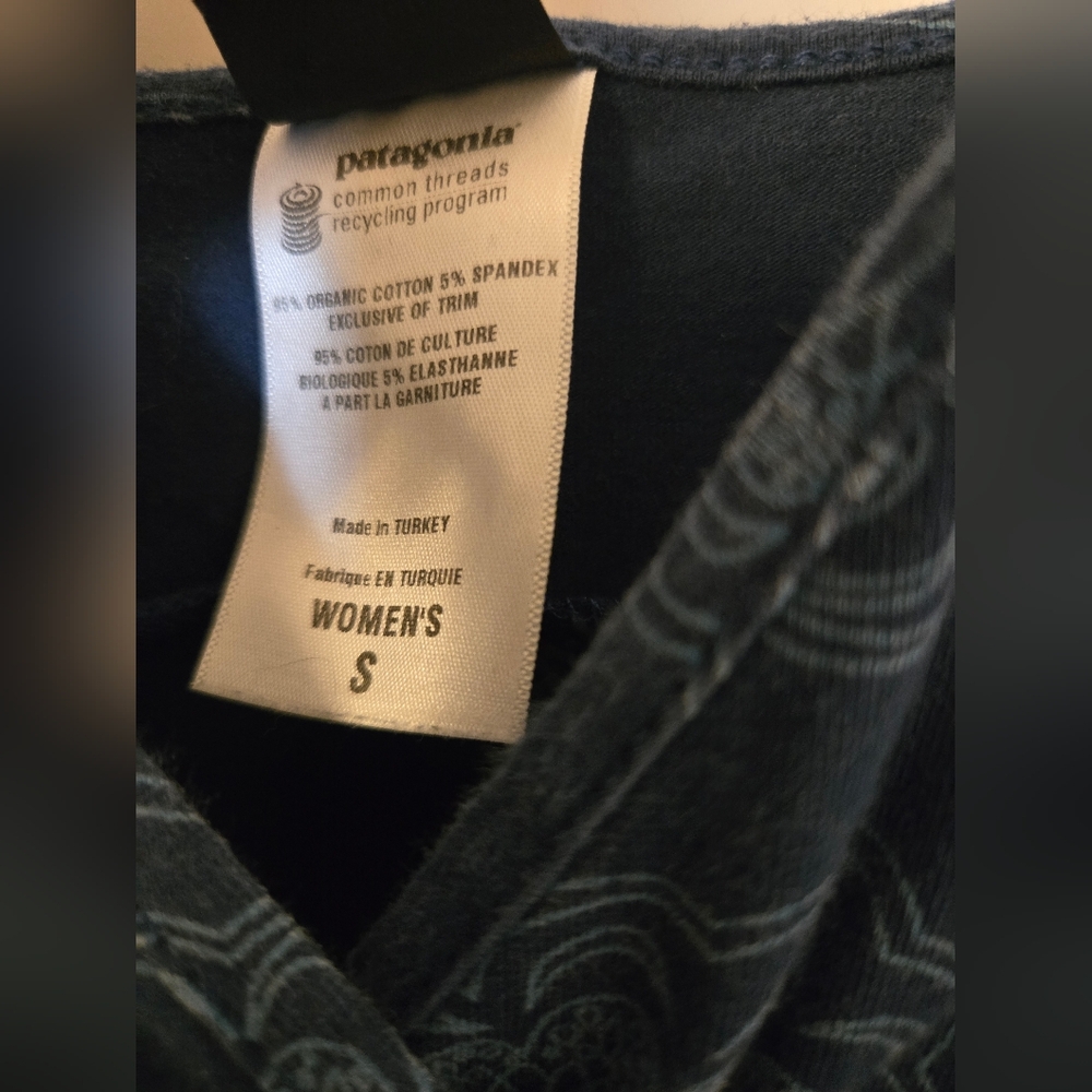 Patagonia Blue Floral‎ Mini Dress - Picture 7 of 7